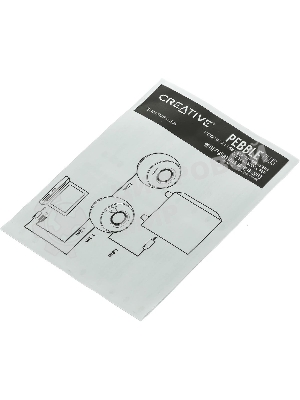 Акустическая система Creative PEBBLE PLUS 2.1 черный 8Вт