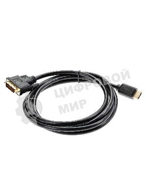 Кабель HDMI to DVI-D (19M -25M) 2м, TV-COM LCG135E-2M