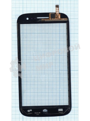 Сенсорное стекло (тачскрин) для Fly FPC_A_116 V1.0, черное