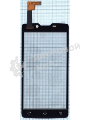 Сенсорное стекло (тачскрин) для DNS S4507, белое