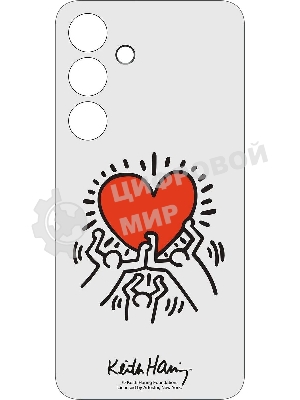 Чехол (клип-кейс) для Samsung Galaxy S24+ Flipsuit Case S24+ белый/прозрачный (EF-MS926CWEGRU)