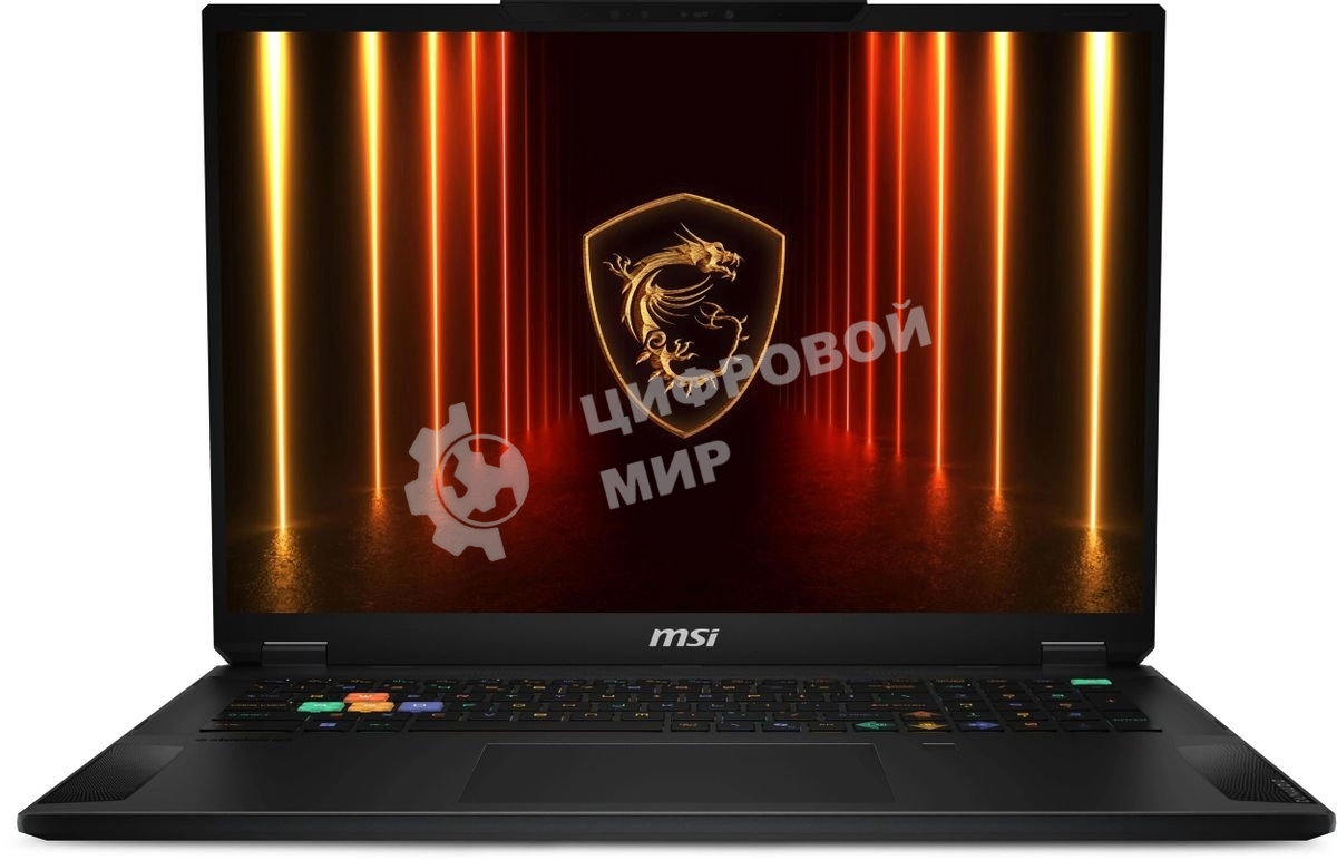 Ноутбук MSI Stealth 18 HX AI A2XWJG-052RU черный Core Ultra 9 275HX 64Gb SSD 2Tb NVIDIA GeForce RTX 5090 для ноутбуков 24Gb 18