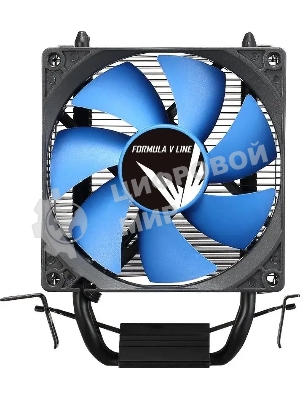 Устройство охлаждения (кулер) Aerocool Formula Ice Boid 2PSDA черный 90мм алюминий+медь 2100rpm 34db 4-pin 100W 135мм