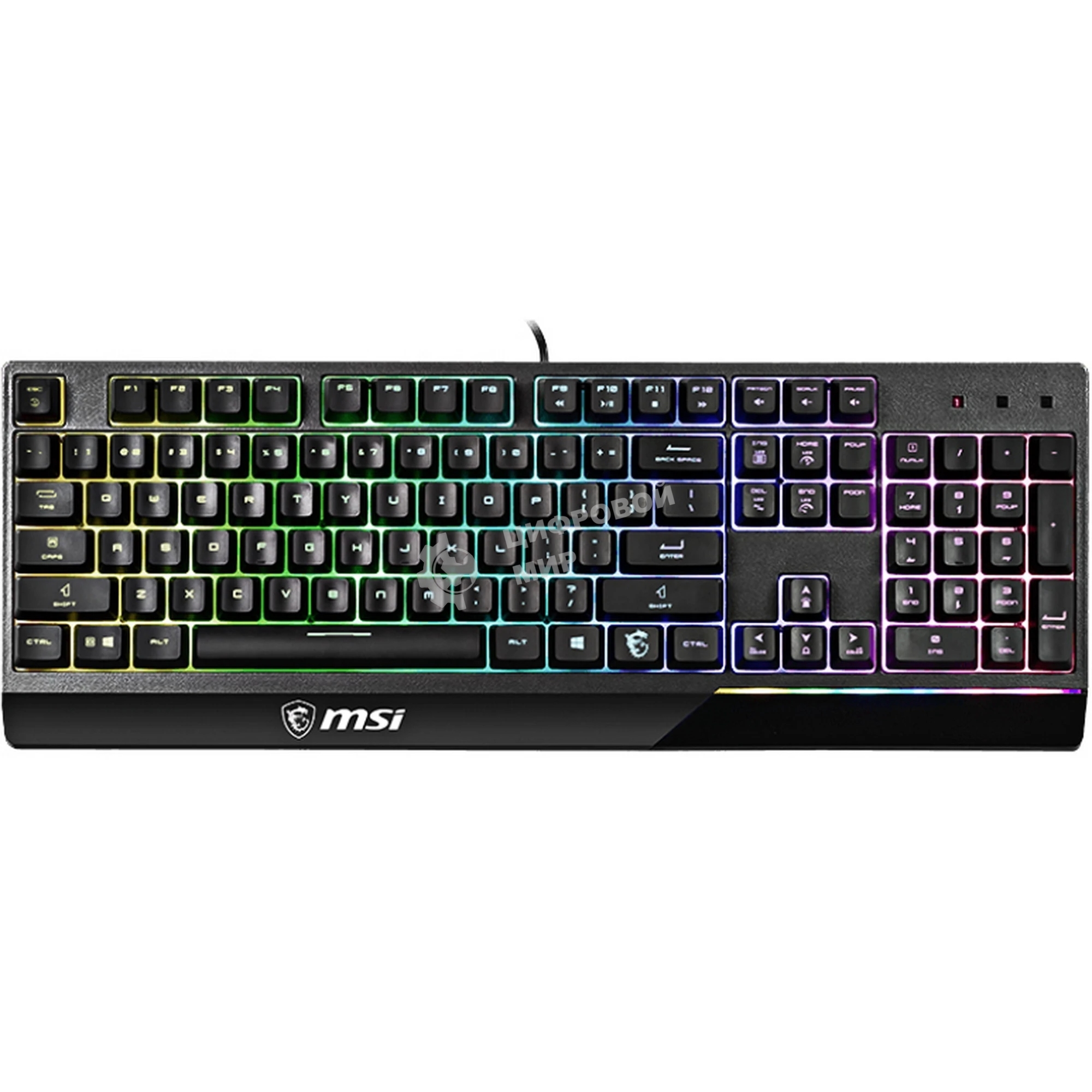 Клавиатура проводная Gaming Keyboard MSI VIGOR GK30, Wired