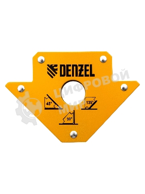 Фиксатор магнитный для сварочных работ Denzel усилие 50 LB