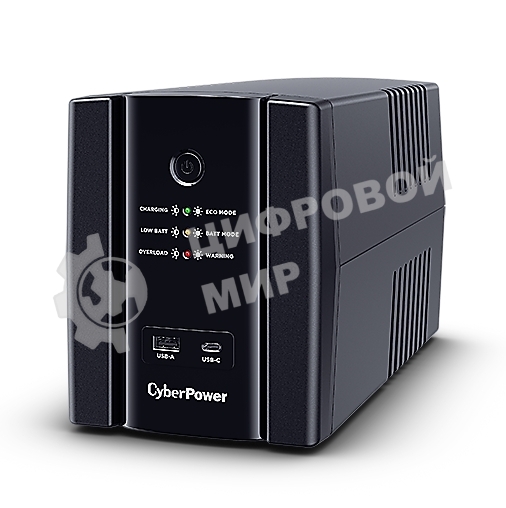 Источник бесперебойного питания CyberPower UT1500EG Line-Interactive 1500VA/900W USB/RJ11/45/USB charger A/C