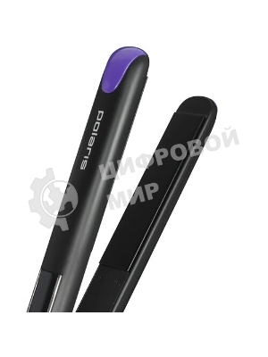 Выпрямитель для волос Polaris PHS-7025KT черный/фиолетовый, 25 мм, 220 °C, 3 режима