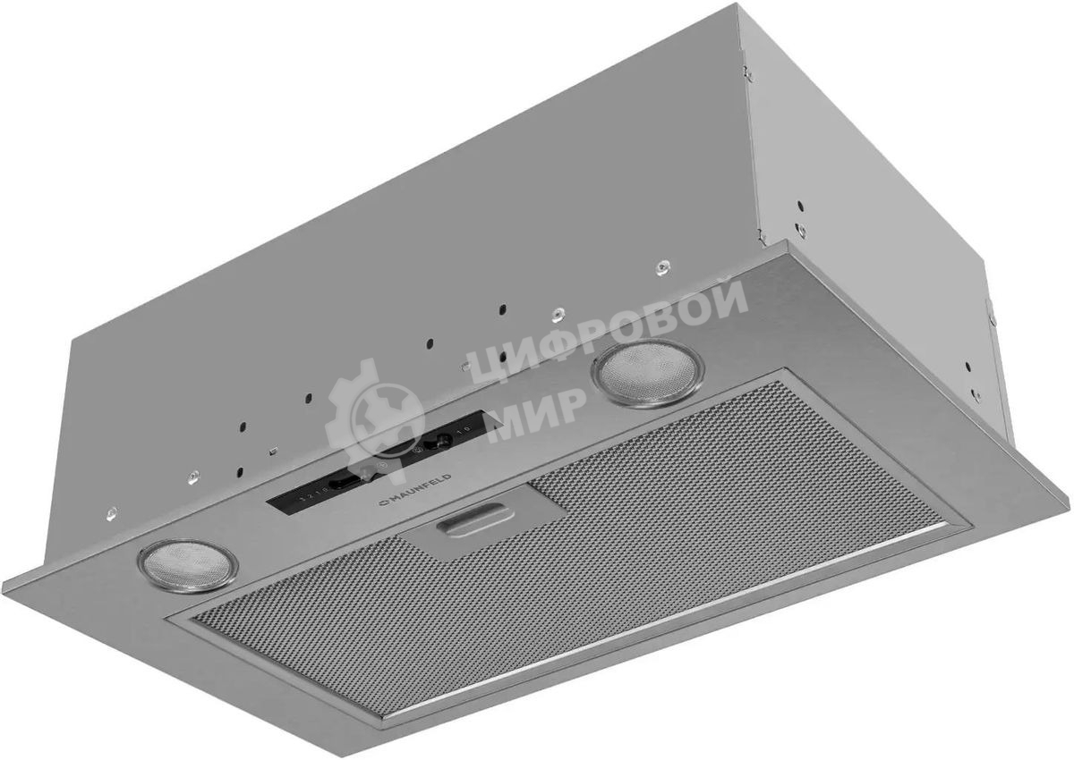 Вытяжка полновстраиваемая Maunfeld Crosby Light 5028, нержавеющая сталь, 50 см, 850 куб. м/ч, 55 дБ