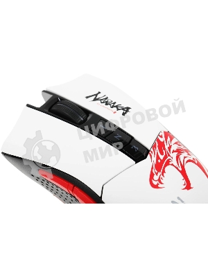 Мышь беспроводная A4Tech Bloody R90 Plus Naraka белый, 5000 dpi, радиоканал, USB, кнопки - 8