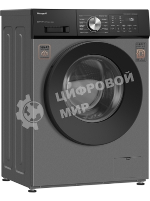 Стиральная машина Weissgauff WM 45127 Direct Drive Inverter Steam Deep Grey