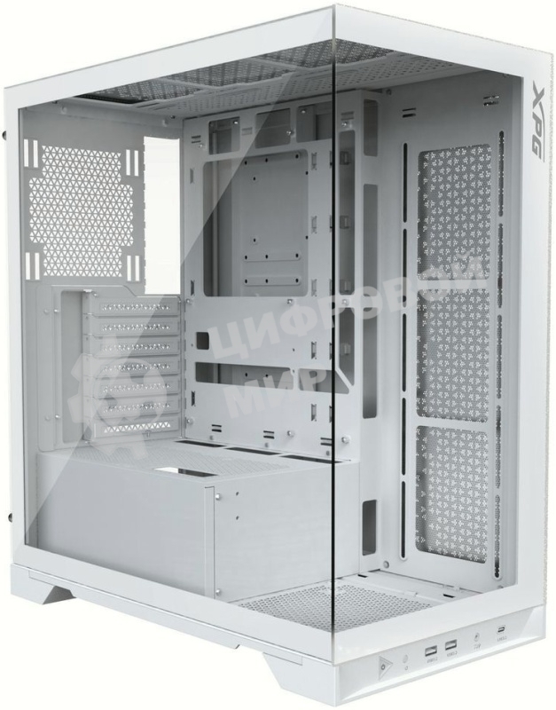 Компьютерный корпус XPG INVADER X белый (INVADERXMTWOF-WHCWW) Mid-Tower, Micro-ATX, Mini-ITX, Standard-ATX, USB 3.2 Gen2 Type-A, USB 3.2 Gen2 Type-C