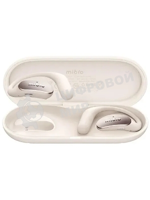 Наушники TWS Mibro OWS OpenEar Pro белый, открытые (OWS), Bluetooth, до 6 ч