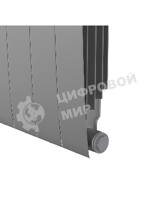 Радиатор Royal Thermo BiLiner 350 Silver Satin VR80 - 10 секц.