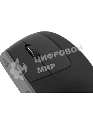 Мышь беспроводная/проводная Logitech MX Vertical графитовый, 4000 dpi, радиоканал, Bluetooth, USB, кнопки - 6