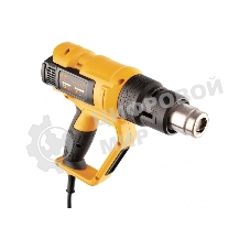 Фен технический Denzel HG-2000E, 2000 Вт, 2 режима, LCD дисплей