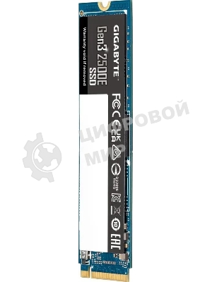 Накопитель SSD GIGABYTE 1Tb AORUS Gen3 2500E, M.2 2280, PCIe 3.0 x4, NVMe, R/W 2400/1800