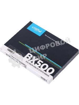 Накопитель SSD Crucial BX500, 1Tb, SATA III, 2.5
