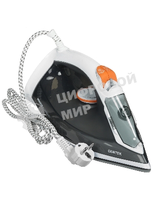 Утюг Centek CT-3301 белый/серый, 2800 Вт, 50 г/мин, 190 г/мин, 600 мл