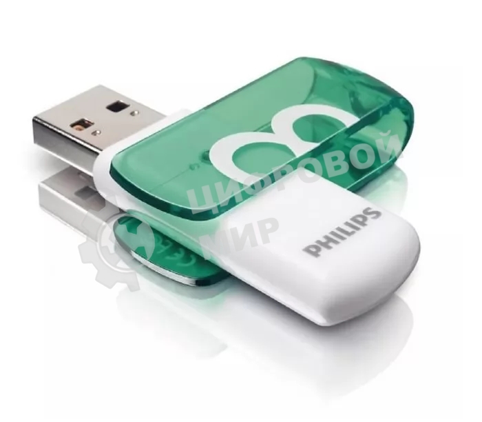 Флешка USB 8Gb PHILIPS VIVID3.0 8Gb, USB 3.0