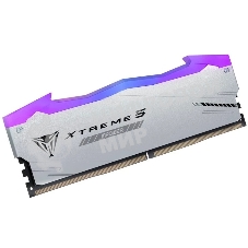 Оперативная память Patriot Viper Xtreme 5, DDR5, 48Gb (2x24GB), 6400MHz, CL32, DIMM, с радиаторами, RGB, серебристый