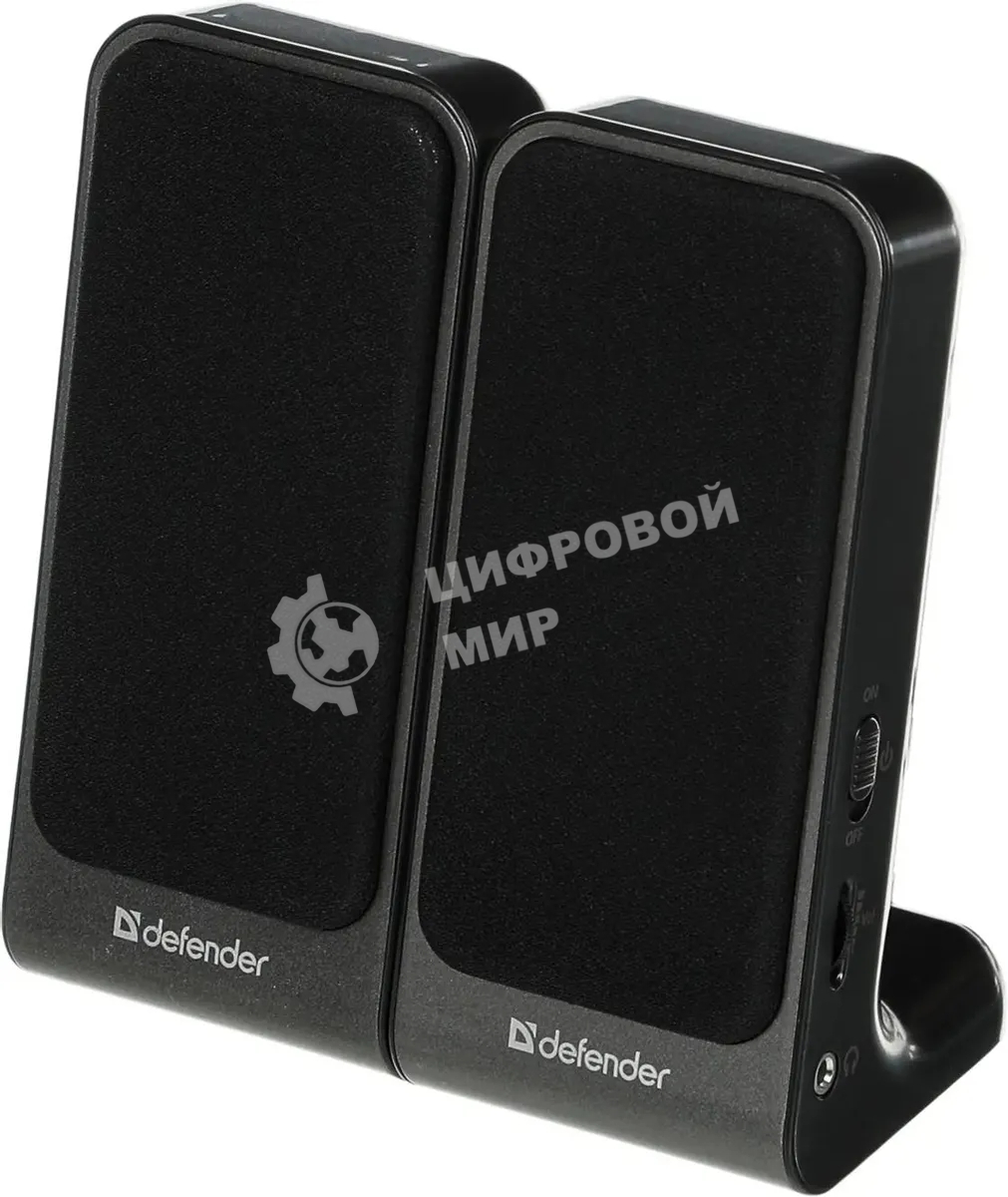 Акустическая система Defender SPK 220/225 2.0, 2 х 2W, USB пит, разъем для наушников