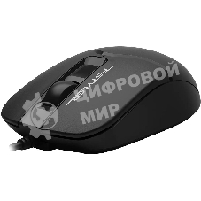 Мышь проводная A4Tech Fstyler FM12S черный, 1200 dpi, USB, кнопки - 3