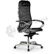 Кресло Метта Comfort S Infinity Easy Clean сет./экокожа с подголов. крестов. металл хром (комплект 1 шт)