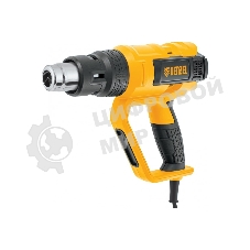 Фен технический Denzel HG-2000E, 2000 Вт, 2 режима, LCD дисплей