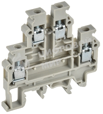 Колодка клеммная IEK CTS-ML 2 ур. 4мм2 серая