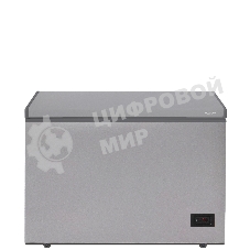 Морозильный ларь Бирюса Б-M240KDN металлик с глухой крышкой