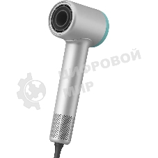 Фен Deerma DEM-CF51W серый, 1400 Вт, компактный, ионизация