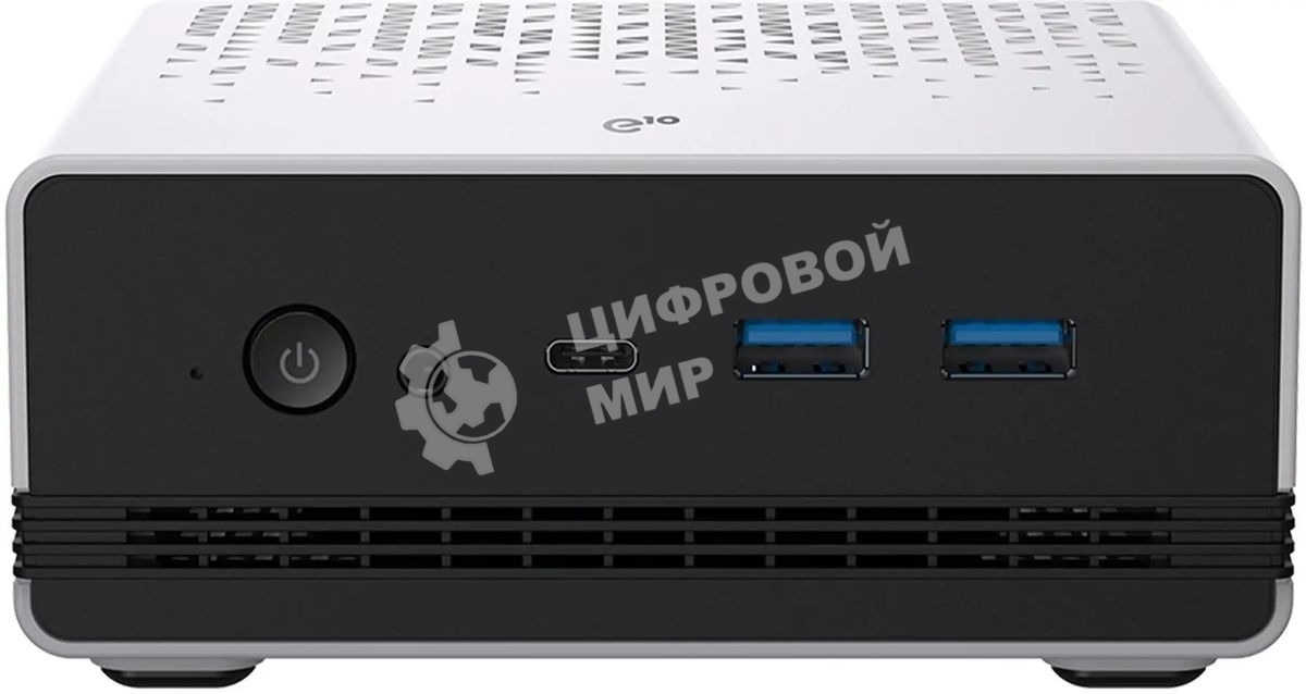 Неттоп Acer Gadget E10 ERBox 1 Ryzen 7 6800H (3.2) 16Gb SSD512Gb 680M Windows 11 Pro 2xGbitEth WiFi BT 120W черный/белый