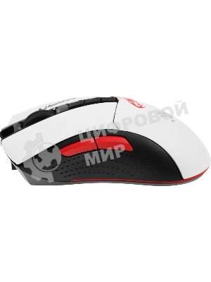Мышь беспроводная A4Tech Bloody R90 Plus Naraka белый, 5000 dpi, радиоканал, USB, кнопки - 8