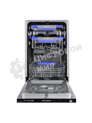 Встраиваемая посудомоечная машина Maunfeld MLP-08PRO, серебристый, 44.8 см, 10 компл., 47 дБ, класс A++