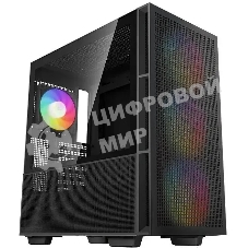 Компьютерный корпус DeepCool CH560 черный (R-CH560-BKAPE4-G-1) (ATX, без БП, 2хUSB, с окном)