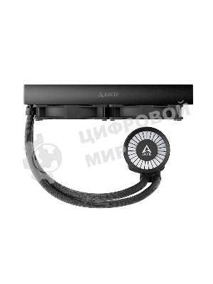 Жидкостная система охлаждения Arctic Liquid Freezer III 280 A-RGB черный, 140 мм, алюминий, 2800 об/мин, 30 дБ, 4 pin, 320 Вт