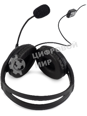 Гарнитура Oklick HS-M400 чёрный, проводная, 3.5 мм
