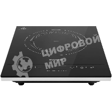 Плита настольная индукционная Hyundai HYC-0111 черный/серебристый закаленное стекло (настольная)