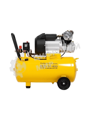 Компрессор поршневой воздушный масляный Ballu BCD-50-400 желтый