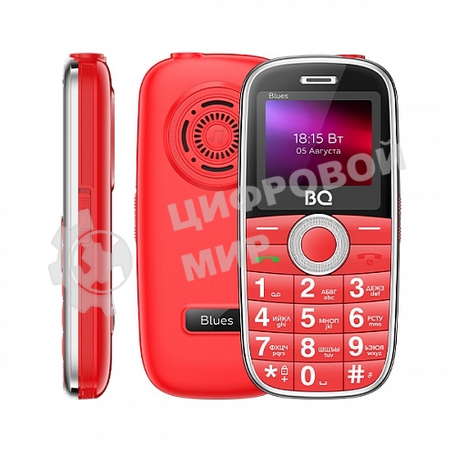 Мобильный телефон BQ 1867 Blues красный