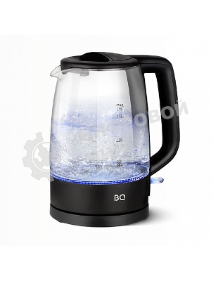 Чайник электрический BQ KT1839G черный. Мощность: 2200 Вт, объем: 1.7 л