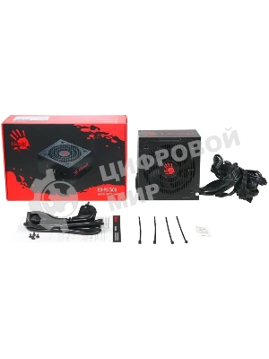 Блок питания Bloody BD-PS750B, 750Вт, 80 PLUS Bronze, 120мм, черный