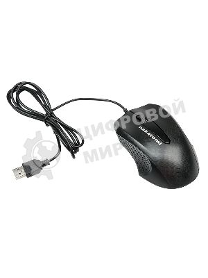 Мышь проводная Nakatomi MON-07U черный, 800 dpi, USB, кнопки - 3