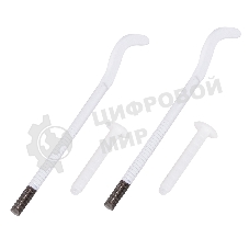 Комплект плоских кронштейнов Royal Thermo с дюбелями 7,2х170мм