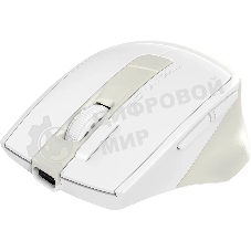 Мышь беспроводная A4Tech Fstyler FG45CS Air бежевый оптическая (2000dpi) silent беспроводная USB для ноутбука (7but)