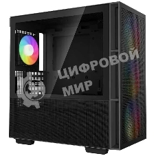 Компьютерный корпус DeepCool CH560 черный (R-CH560-BKAPE4-G-1) (ATX, без БП, 2хUSB, с окном)