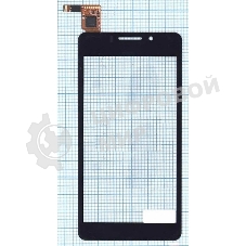 Сенсорное стекло (тачскрин) для DNS S4503Q, черное