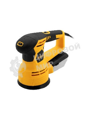 Эксцентриковая шлифовальная машина Denzel OS-125, 450 Вт, 6000-12000 об/мин