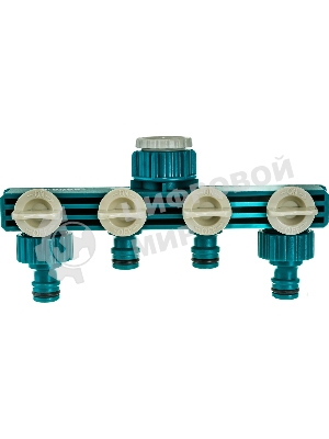 Распределитель RACO 4250-55258C 4хканальный original резьба внешняя-наконечник 1/2''x3/4''