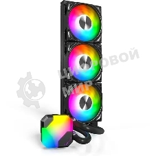 Система жидкостного охлаждения MONTECH HyperFlow 360 ARGB Soc-AM5/AM4/1151/1200/2066/1700 черный 4-pin Al+Cu Ret (HYPERFLOW ARGB 360 BLACK)